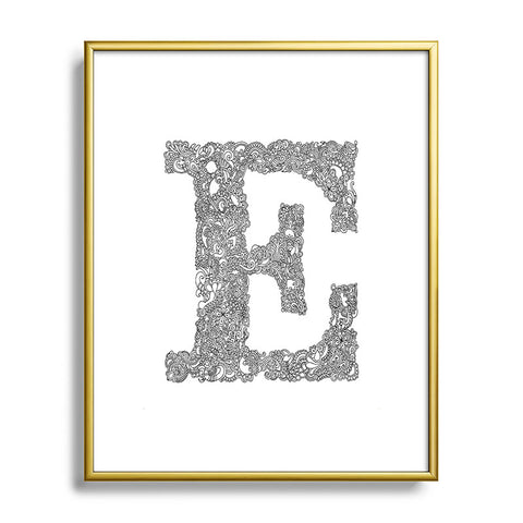 Martin Bunyi Isabet E Metal Framed Art Print