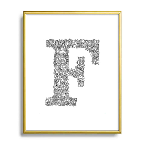 Martin Bunyi Isabet F Metal Framed Art Print