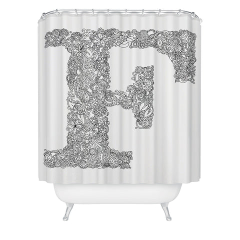 Martin Bunyi Isabet F Shower Curtain