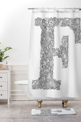 Martin Bunyi Isabet F Shower Curtain And Mat