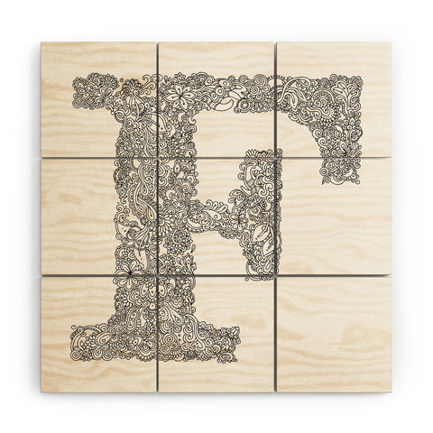 Martin Bunyi Isabet F Wood Wall Mural