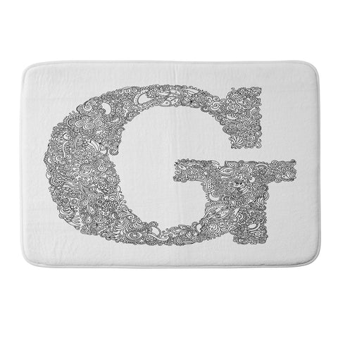 Martin Bunyi Isabet G Memory Foam Bath Mat