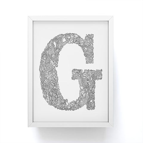 Martin Bunyi Isabet G Framed Mini Art Print