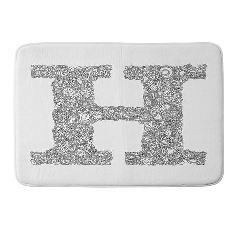 Martin Bunyi Isabet H Memory Foam Bath Mat