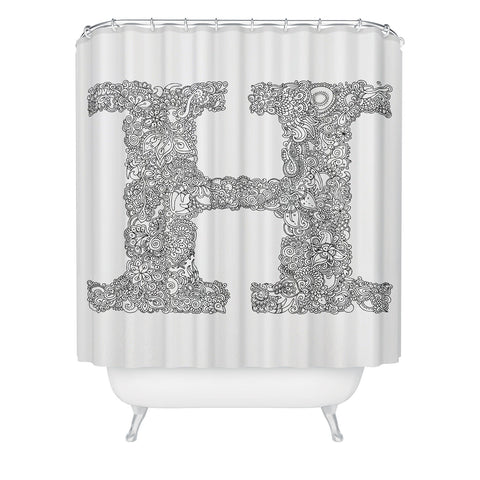 Martin Bunyi Isabet H Shower Curtain