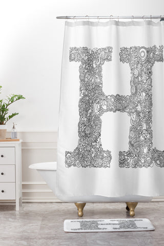 Martin Bunyi Isabet H Shower Curtain And Mat