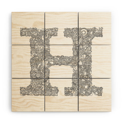 Martin Bunyi Isabet H Wood Wall Mural