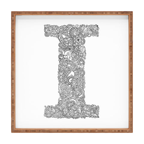 Martin Bunyi Isabet I Square Tray