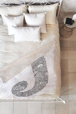 Martin Bunyi Isabet J Fleece Throw Blanket