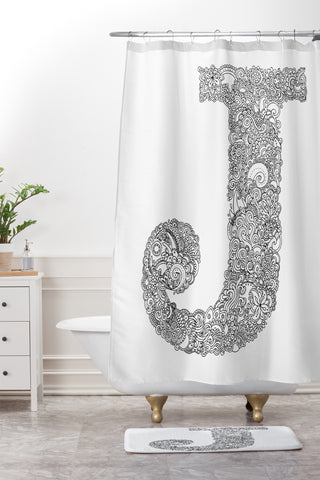 Martin Bunyi Isabet J Shower Curtain And Mat