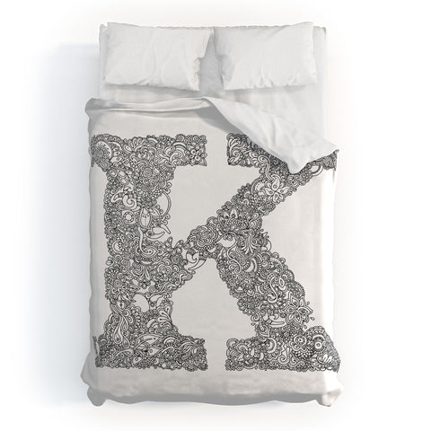 Martin Bunyi Isabet K Duvet Cover