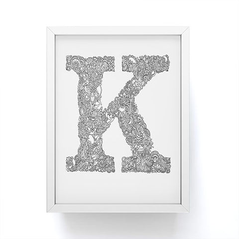 Martin Bunyi Isabet K Framed Mini Art Print