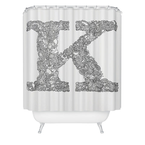 Martin Bunyi Isabet K Shower Curtain
