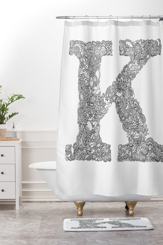 Martin Bunyi Isabet K Shower Curtain And Mat