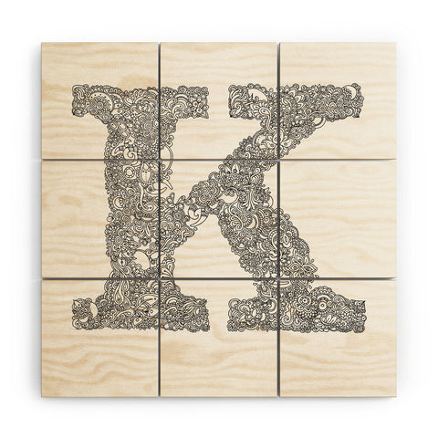 Martin Bunyi Isabet K Wood Wall Mural