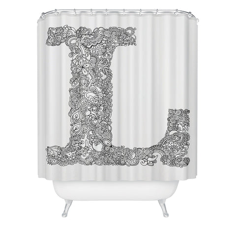Martin Bunyi Isabet L Shower Curtain