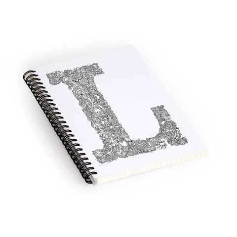Martin Bunyi Isabet L Spiral Notebook