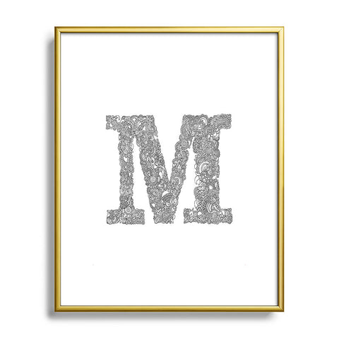 Martin Bunyi Isabet M Metal Framed Art Print