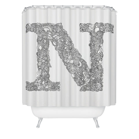 Martin Bunyi Isabet N Shower Curtain