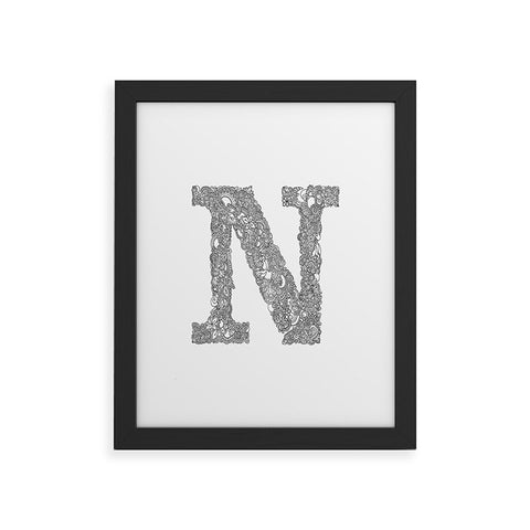 Martin Bunyi Isabet N Framed Art Print