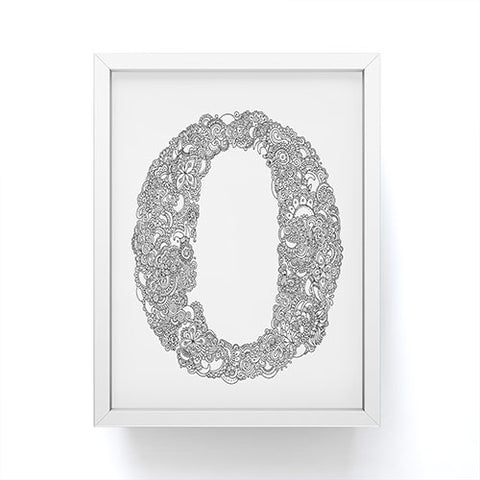 Martin Bunyi Isabet O Framed Mini Art Print