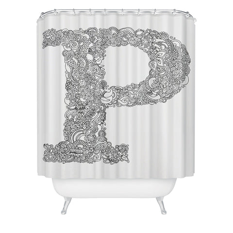 Martin Bunyi Isabet P Shower Curtain