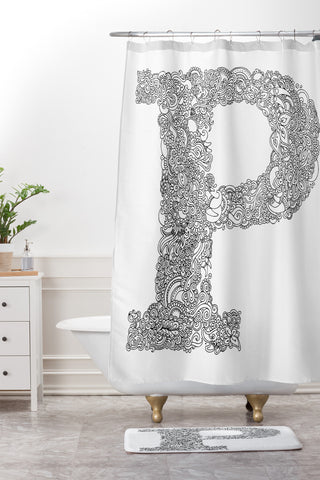 Martin Bunyi Isabet P Shower Curtain And Mat