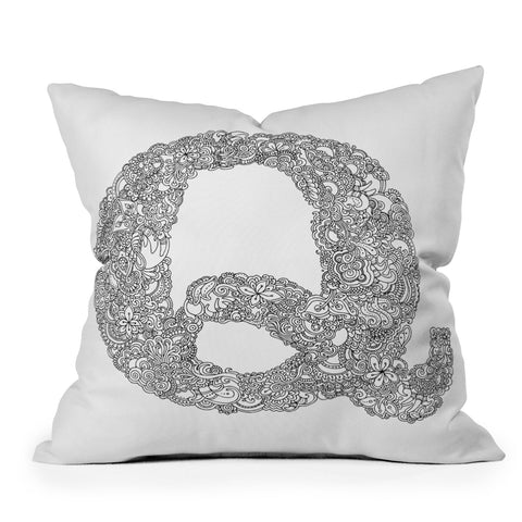 Martin Bunyi Isabet Q Throw Pillow