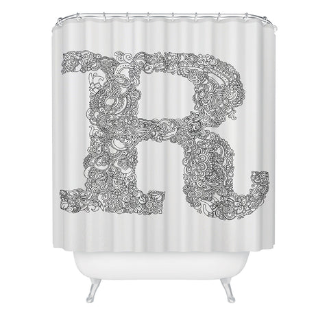Martin Bunyi Isabet R Shower Curtain
