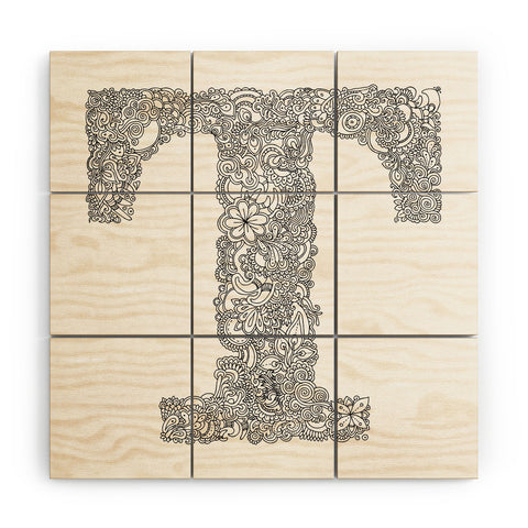 Martin Bunyi Isabet T Wood Wall Mural