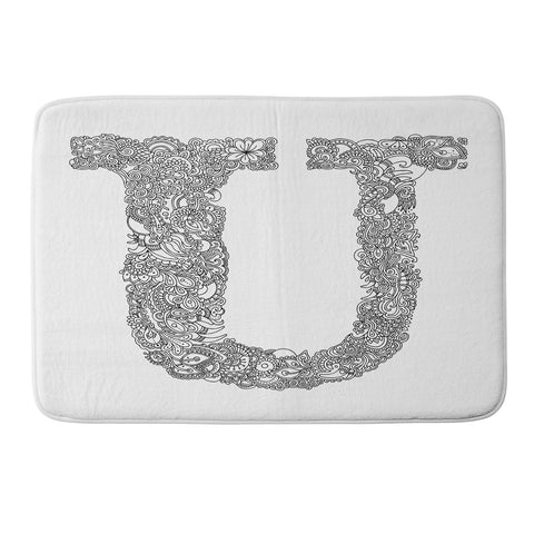 Martin Bunyi Isabet U Memory Foam Bath Mat