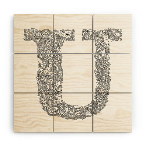 Martin Bunyi Isabet U Wood Wall Mural