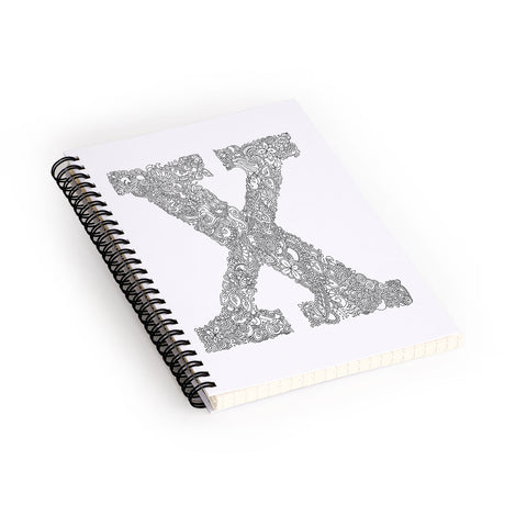Martin Bunyi Isabet X Spiral Notebook