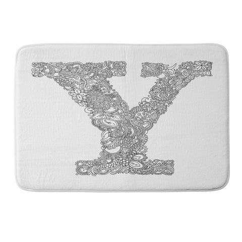 Martin Bunyi Isabet Y Memory Foam Bath Mat