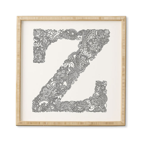 Martin Bunyi Isabet Z Framed Wall Art