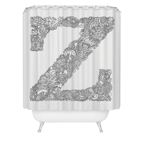 Martin Bunyi Isabet Z Shower Curtain