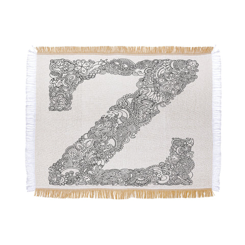 Martin Bunyi Isabet Z Throw Blanket