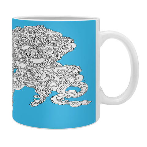 Martin Bunyi Octopus Blue Coffee Mug