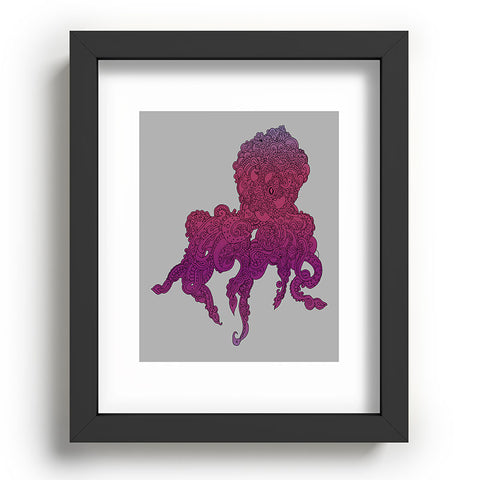 Martin Bunyi Octopus Purple Recessed Framing Rectangle