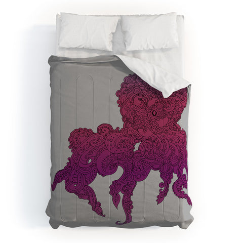 Martin Bunyi Octopus Purple Comforter