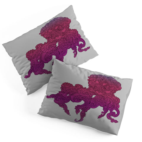 Martin Bunyi Octopus Purple Pillow Shams
