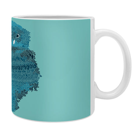Martin Bunyi Owl Blue Coffee Mug