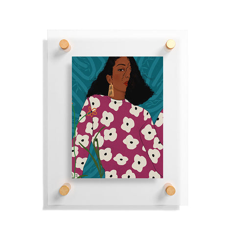 mary joak Half Truth Not forgotten Floating Acrylic Print