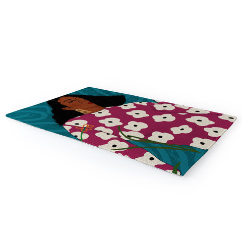 mary joak Half Truth Not forgotten Area Rug