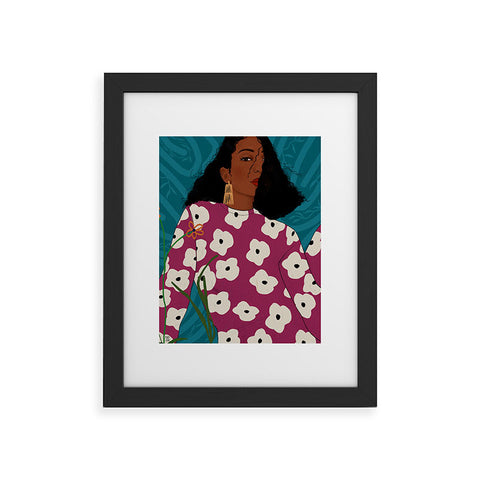 mary joak Half Truth Not forgotten Framed Art Print