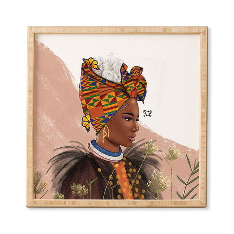 mary joak Just Bloom Framed Wall Art