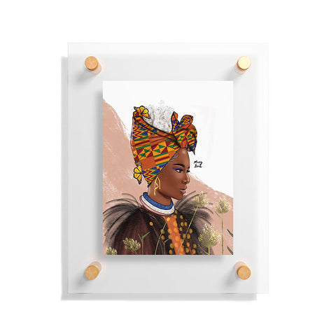 mary joak Just Bloom Floating Acrylic Print