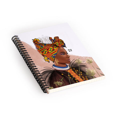 mary joak Just Bloom Spiral Notebook