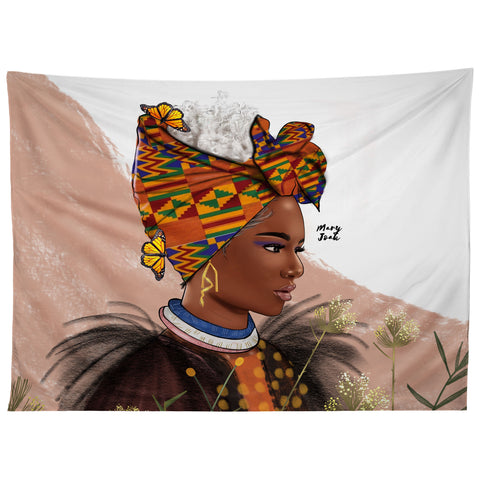 mary joak Just Bloom Tapestry