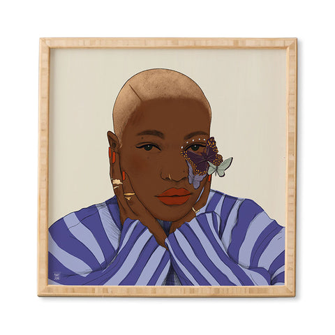 mary joak Oh my soul dont be afraid Framed Wall Art